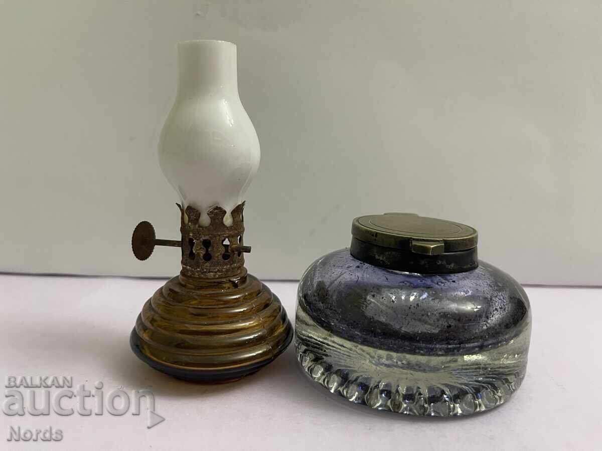 Лот мастилница и лампичка - 6 Лот мастилница и лампичка - 6