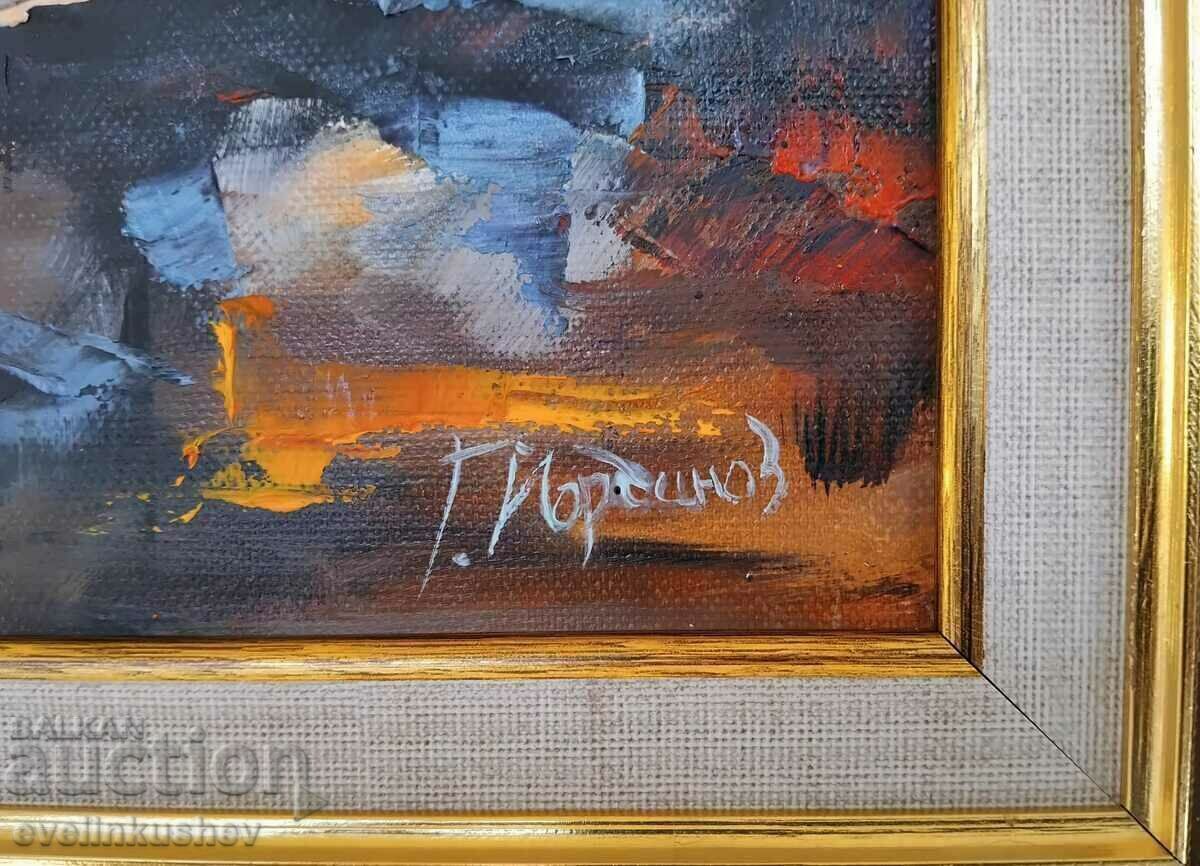 Delivery of Oil painting "In the glow of the sunrise" Georgi Yordanov / II Delivery of Oil painting "In the glow of the sunrise" Georgi Yordanov / II
