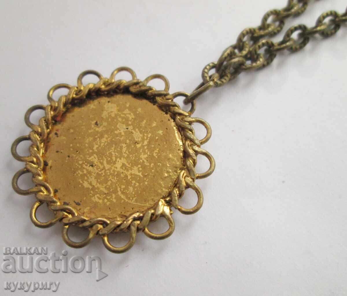 Παλαιό κολιέ κόσμημα με πένταλ για παραδοσιακή φορεσιά - 5