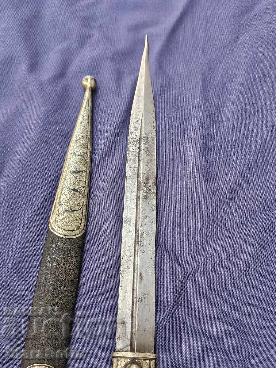 Authentic Caucasian Kama Dagger 19th Century - 6