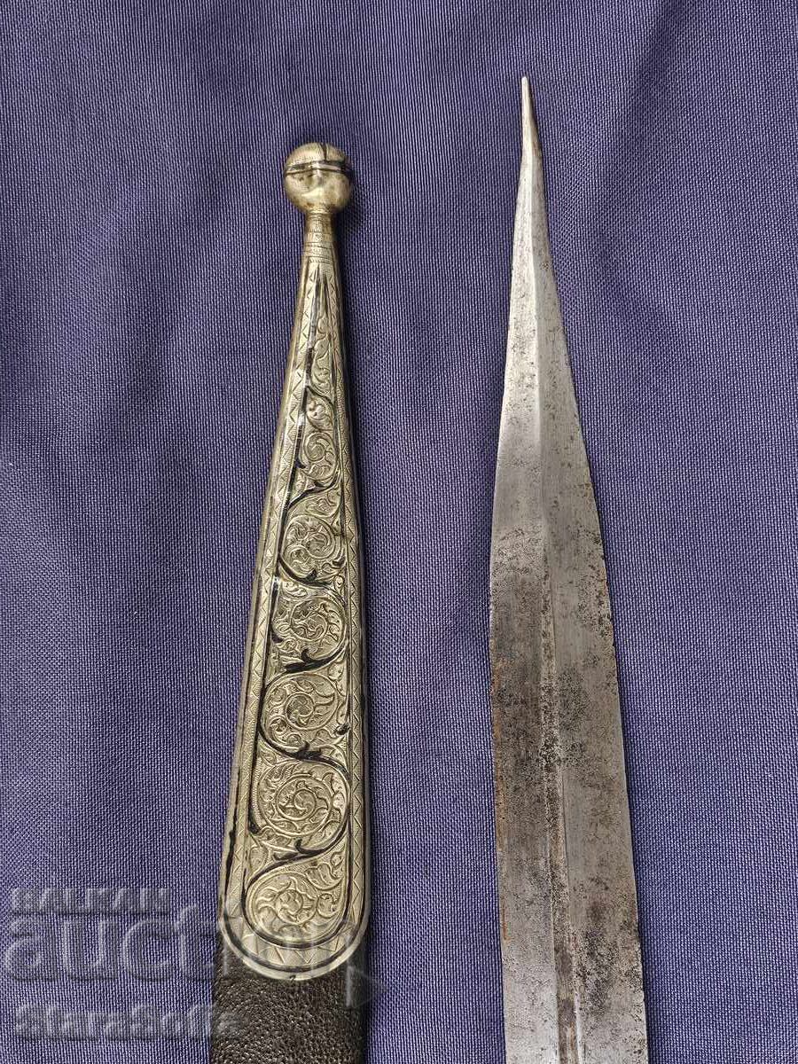 Authentic Caucasian Kama Dagger 19th Century - 7