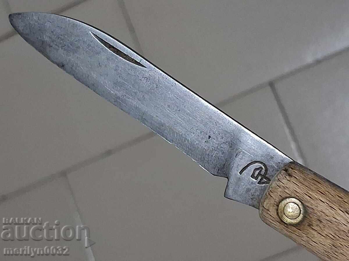 Auction  Old Tarnovo knife Sickle and Hammer 60s knife dagger