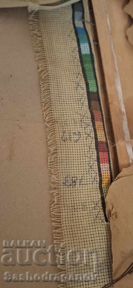 Goblen mare - cusut manual - 5