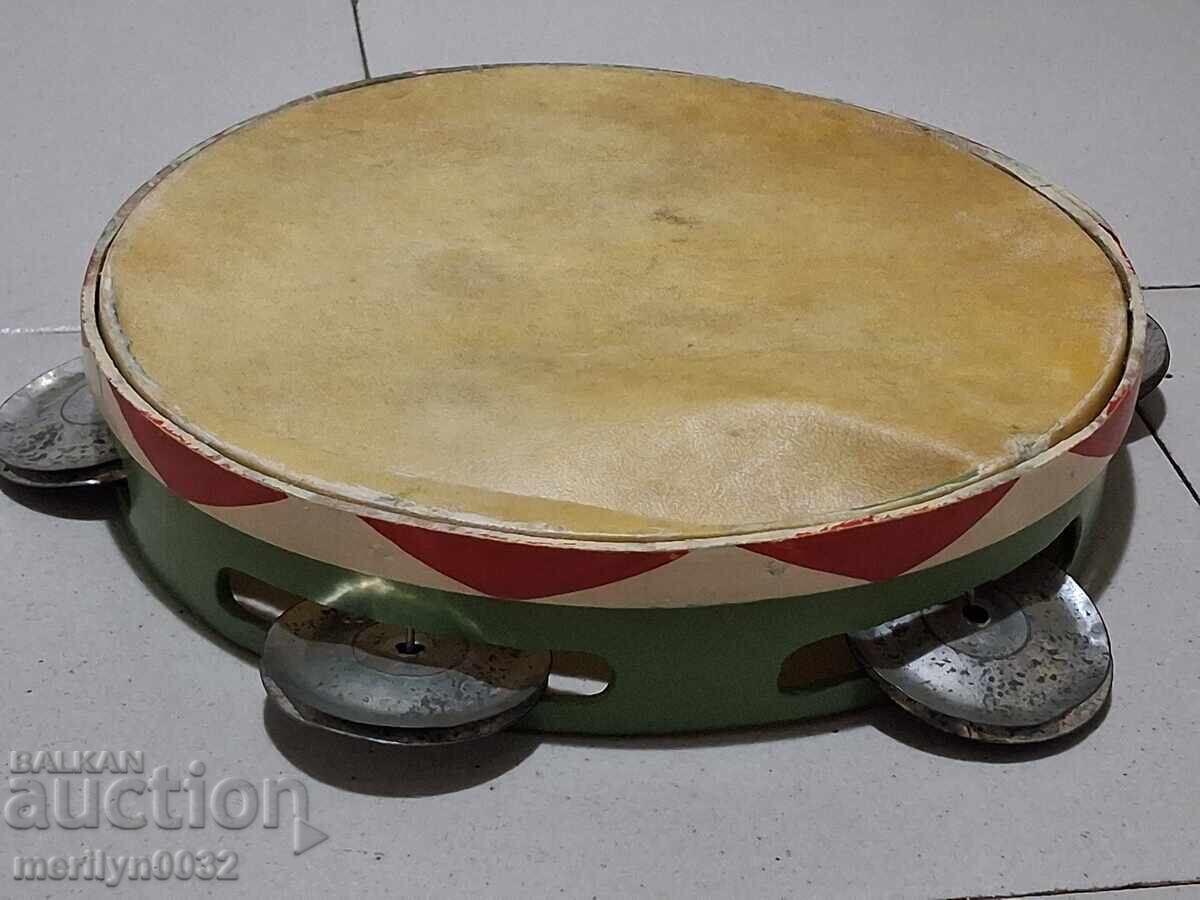 Auction  Musical instrument children's toy tambourine