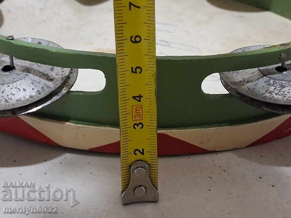 Musical instrument children's toy tambourine - 5