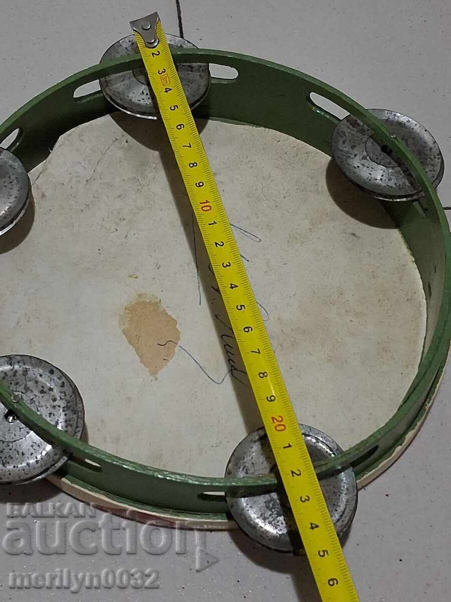 Musical instrument children's toy tambourine - 6