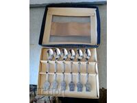 Σουβενίρ κουταλάκια καφέ από την σοσιαλιστική εποχή - αχρησιμοποίητα