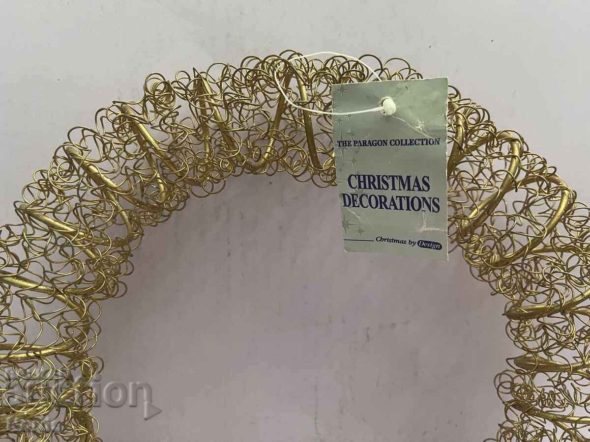 Delivery of Metal Christmas wreath Delivery of Metal Christmas wreath