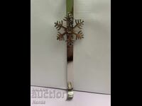 Μεταλλική χριστουγεννιάτικη κρεμάστρα