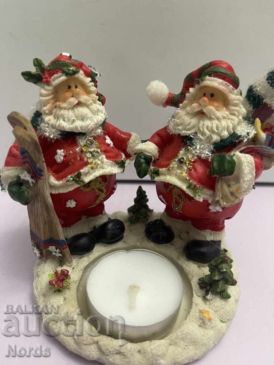 Christmas figurine candlestick with price 7.75 BGN | € 3.96 Christmas figurine candlestick with price 7.75 BGN | € 3.96