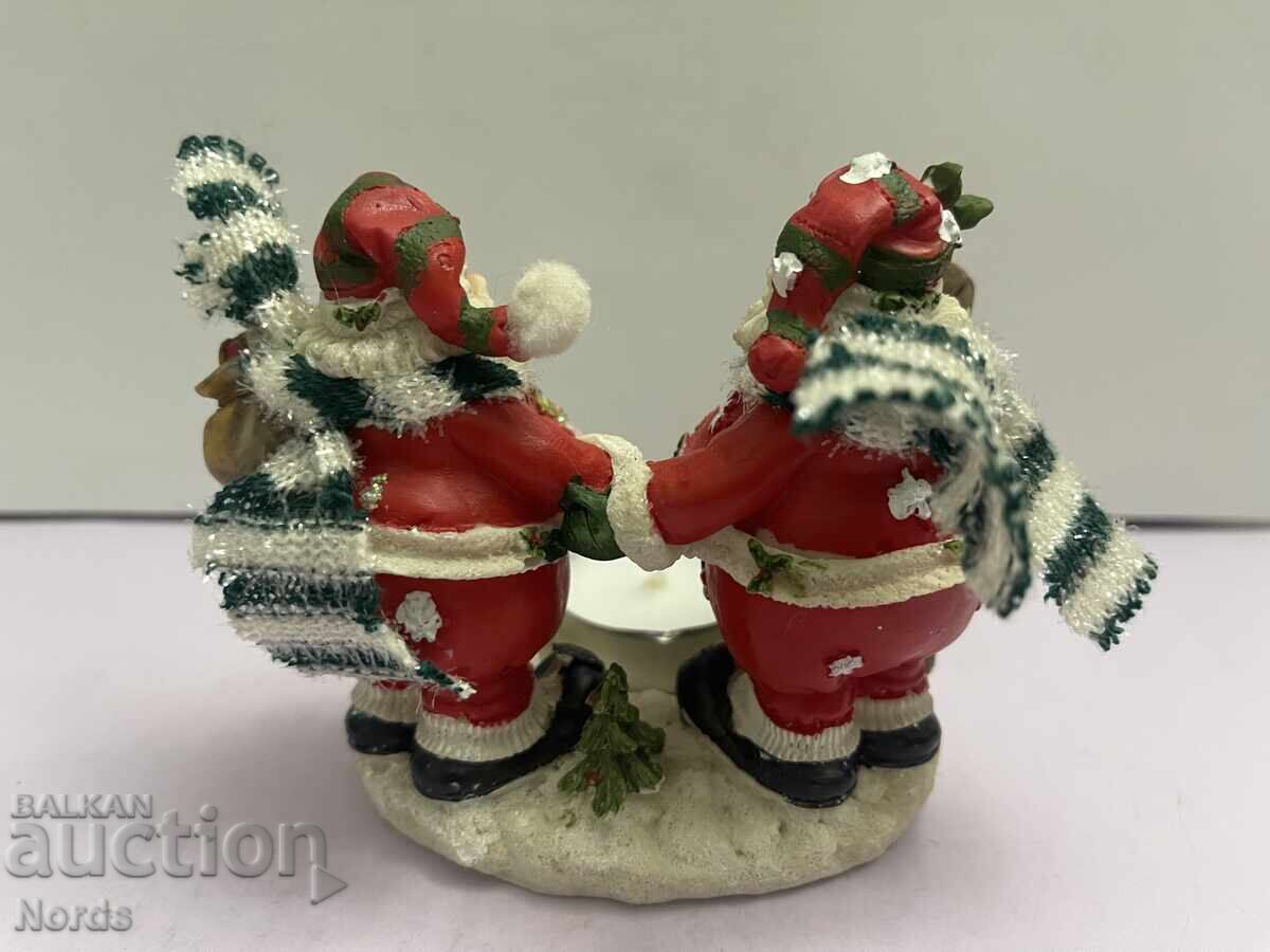 Auction Christmas figurine candlestick Auction Christmas figurine candlestick