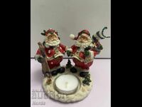 Χριστουγεννιάτικο ειδώλιο κηροπήγιο