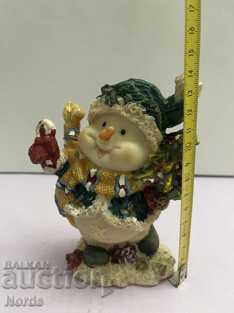 Delivery of Christmas Snowman Figure Delivery of Christmas Snowman Figure