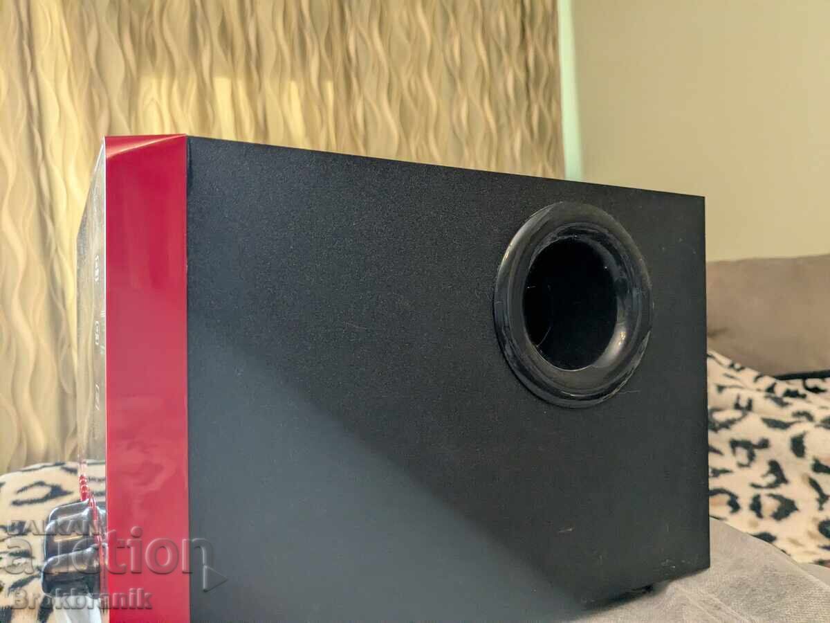 V51, sistem activ 5.1, USB, SD, AUX, Roșu cu preț 110.00 BGN | € 56.24 V51, sistem activ 5.1, USB, SD, AUX, Roșu cu preț 110.00 BGN | € 56.24