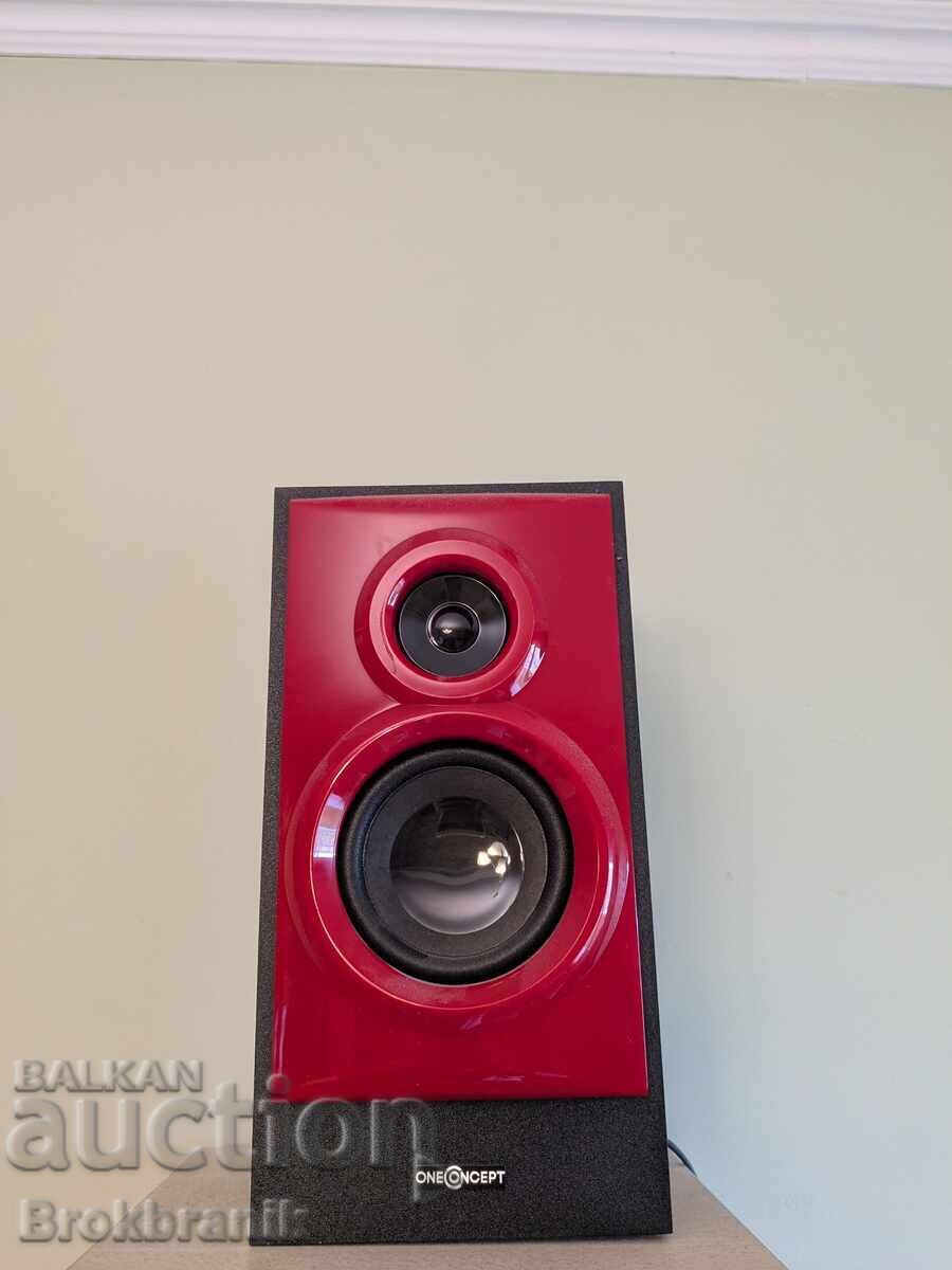 V51, sistem activ 5.1, USB, SD, AUX, Roșu - 5 V51, sistem activ 5.1, USB, SD, AUX, Roșu - 5