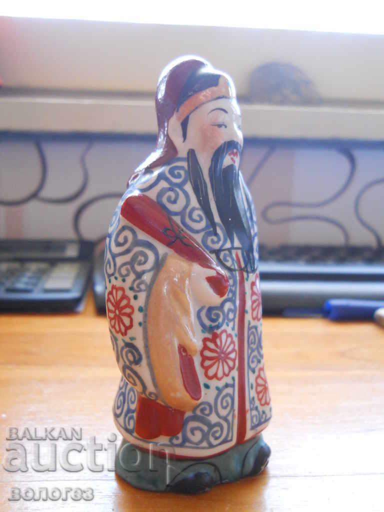 Πορσελάνινο αγαλματίδιο του Κινέζου σοφού αστέρα Λου με τιμή 15.00 BGN | € 7.67