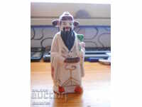 Porcelain figurine of the Chinese star sage Fu