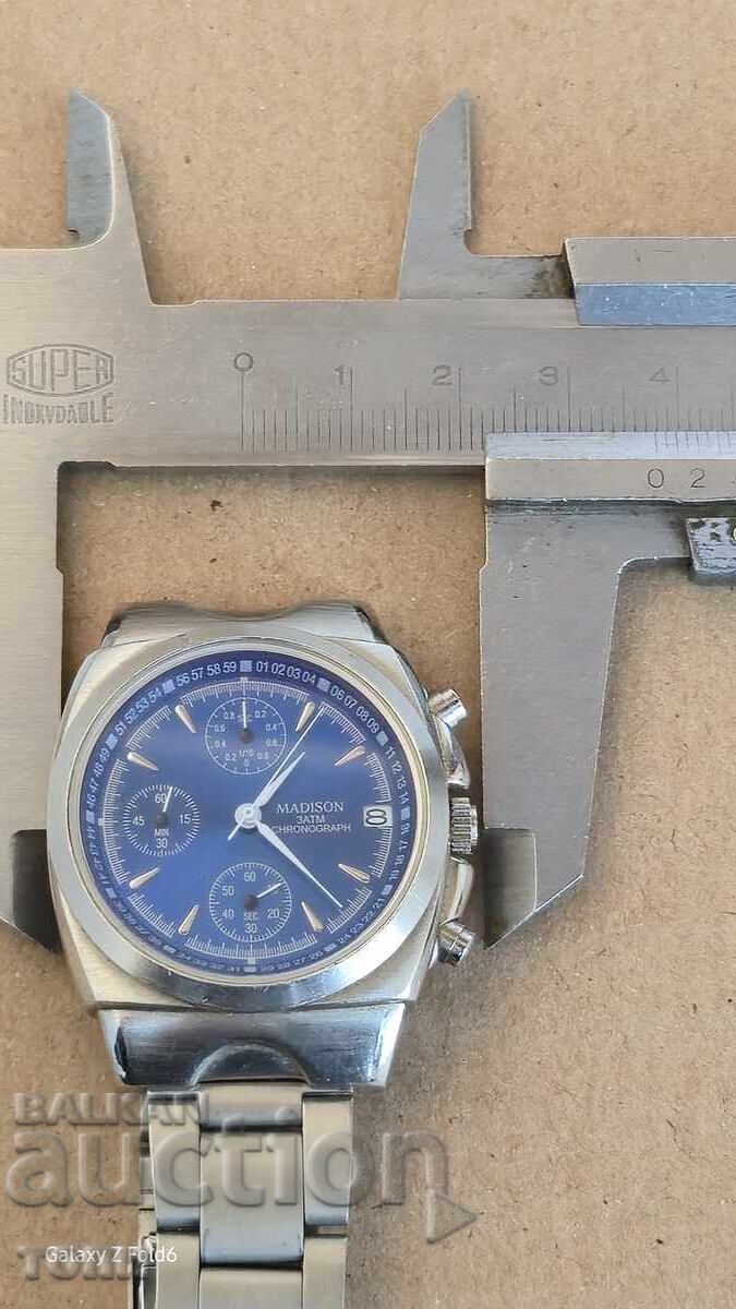 ΜΑΝΤΙΣΟΝ ΧΡΟΝΟΓΡΑΦΟΣ QUARTZ ΣΠΑΝΙΟ ΛΕΙΤΟΥΡΓΕΙ ΧΩΡΙΣ ΕΓΓΥΗΣΗ ΒΖC !! - 6 ΜΑΝΤΙΣΟΝ ΧΡΟΝΟΓΡΑΦΟΣ QUARTZ ΣΠΑΝΙΟ ΛΕΙΤΟΥΡΓΕΙ ΧΩΡΙΣ ΕΓΓΥΗΣΗ ΒΖC !! - 6