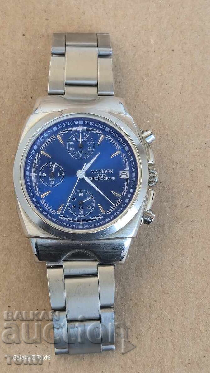 ΜΑΝΤΙΣΟΝ ΧΡΟΝΟΓΡΑΦΟΣ QUARTZ ΣΠΑΝΙΟ ΛΕΙΤΟΥΡΓΕΙ ΧΩΡΙΣ ΕΓΓΥΗΣΗ ΒΖC !! ΜΑΝΤΙΣΟΝ ΧΡΟΝΟΓΡΑΦΟΣ QUARTZ ΣΠΑΝΙΟ ΛΕΙΤΟΥΡΓΕΙ ΧΩΡΙΣ ΕΓΓΥΗΣΗ ΒΖC !!