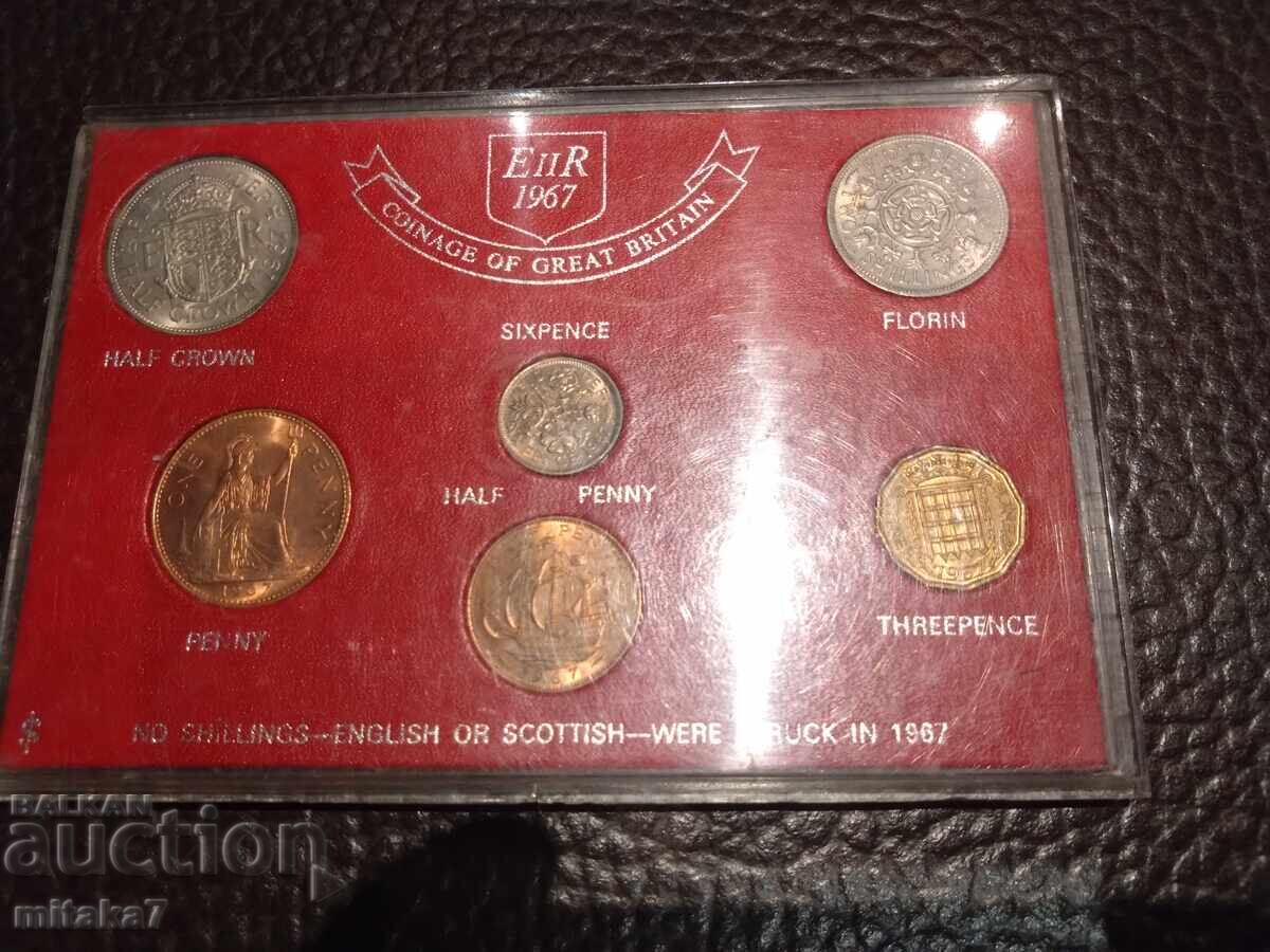 Set of coins, United Kingdom