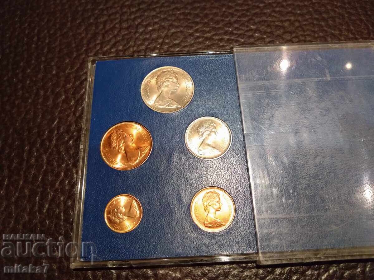 Set of coins, United Kingdom with price 14.00 BGN | € 7.16