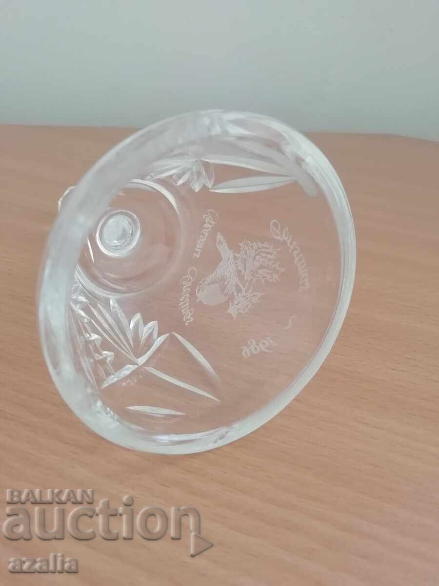 Auction  Crystal Christmas Bell