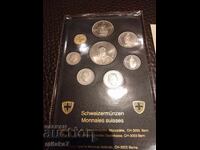 Сет монети 1980 година, Швейцария