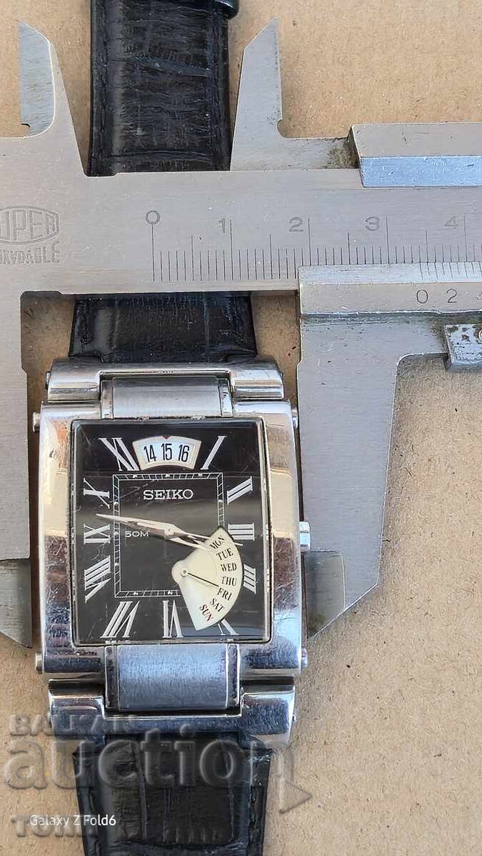 SEIKO QUARTZ JAPONIA RAR NU ȘTIU DACĂ MERGE BZC !!!! - 7