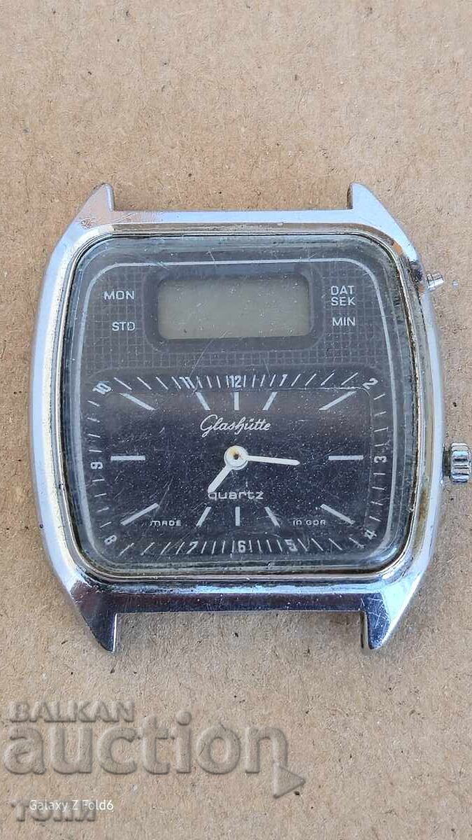 GLASHUTTE QUARTZ GERMANY MADE RAR NU ȘTIU DACĂ MERGE BZC