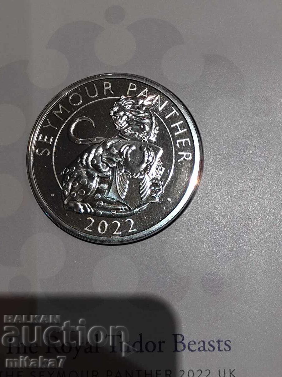 5 lire 2022, Regatul Unit cu preț 35.00 BGN | € 17.90