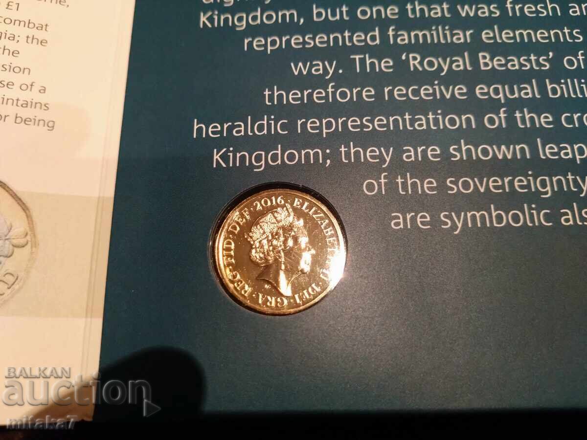 1 Pound 2016, United Kingdom - 5 1 Pound 2016, United Kingdom - 5