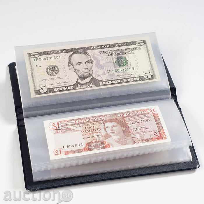 Clasor de buzunar NUMIS pentru bancnote 182x92 mm - 20 de file (999) cu preț 17.89 BGN | € 9.15 Clasor de buzunar NUMIS pentru bancnote 182x92 mm - 20 de file (999) cu preț 17.89 BGN | € 9.15