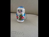 Breloc matrioshka din Rusia - Moș Crăciun