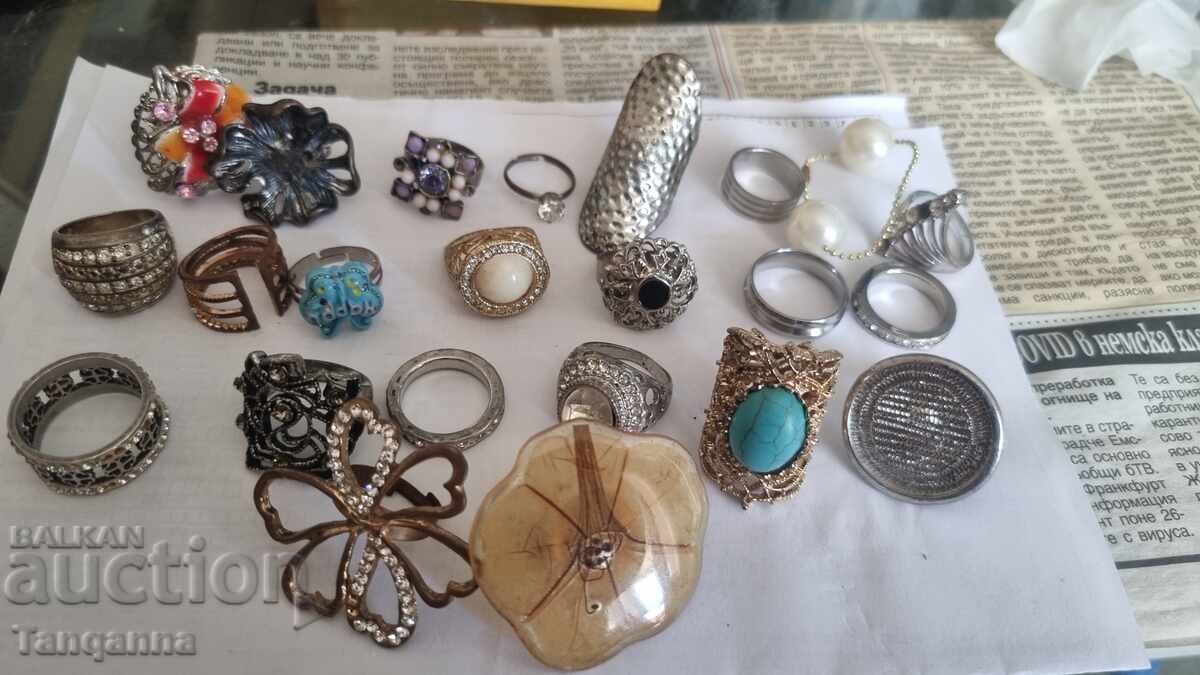 Lot of rings