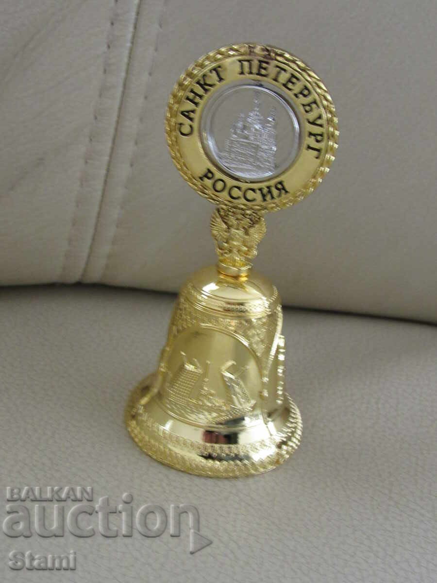 Metal bell souvenir from Saint Petersburg, Russia with price 21.80 BGN | € 11.15