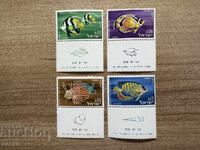 Israel - Pești de la Marea Roșie (1962) MNH