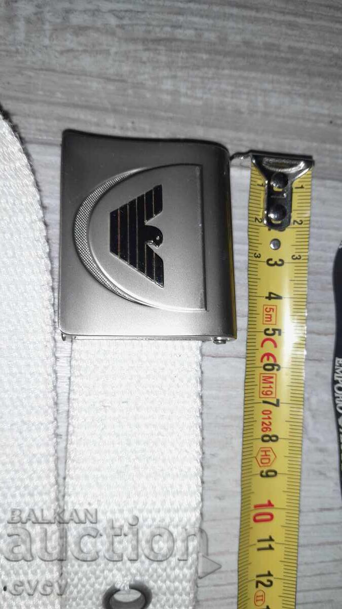 Auction Toka, belt, laces - Armani - B.Z.C Auction Toka, belt, laces - Armani - B.Z.C