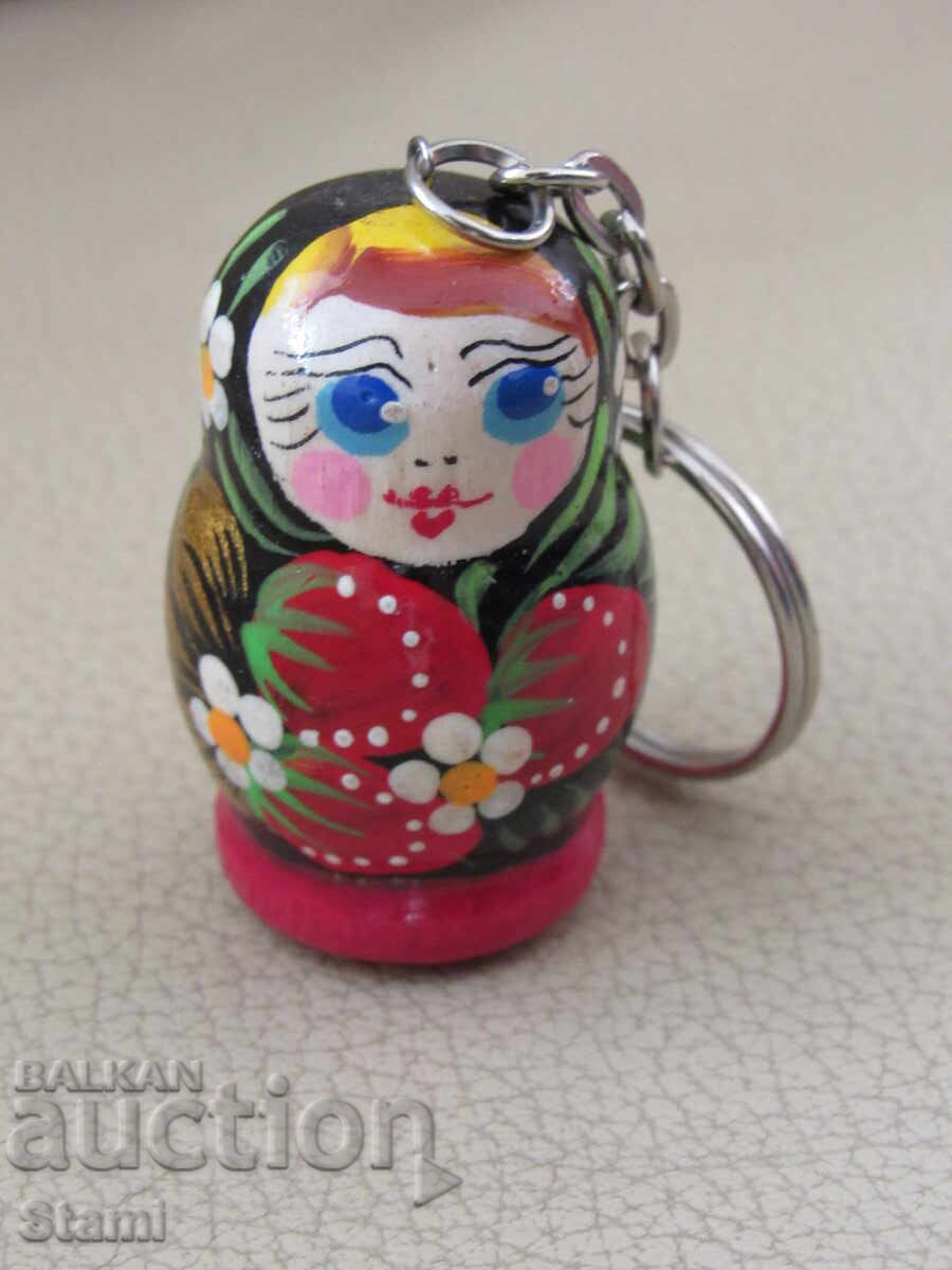 Δημοπρασία Μπρελόκ Matryoshka από τη Ρωσία