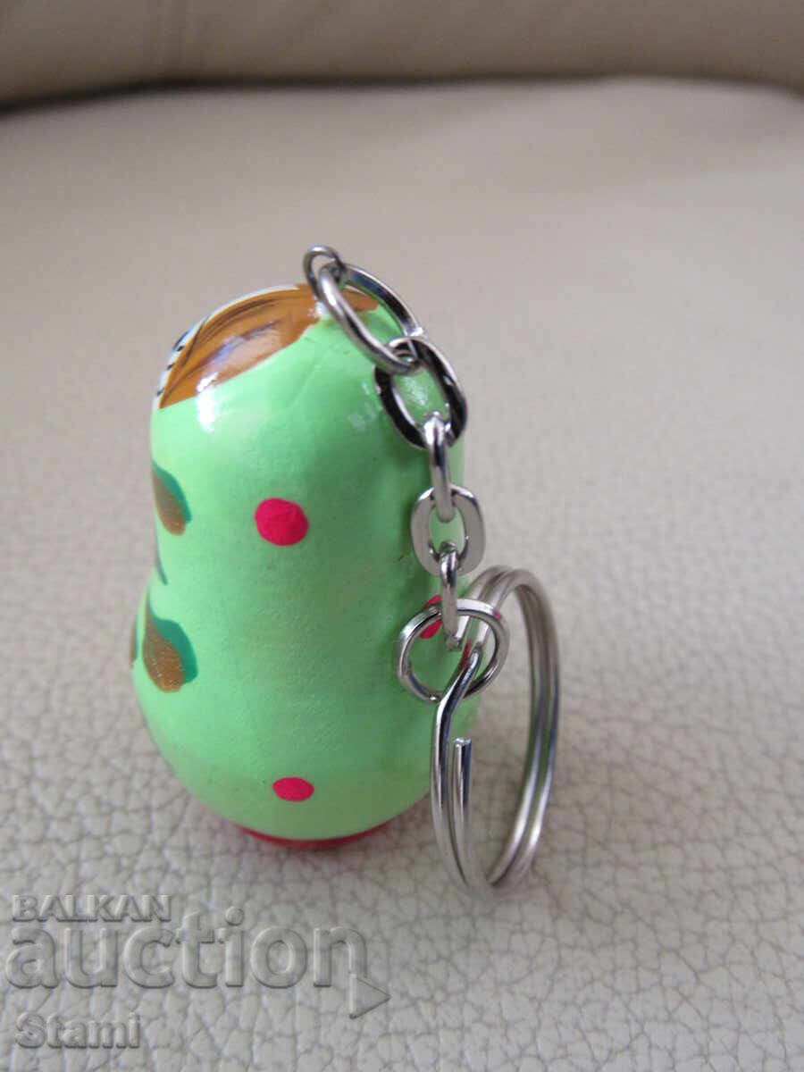 Auction  Matryoshka keychain from Russia