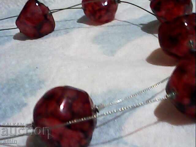 2τμχ όμορφα κολιέ 4οκερ και βραχιόλι - 5