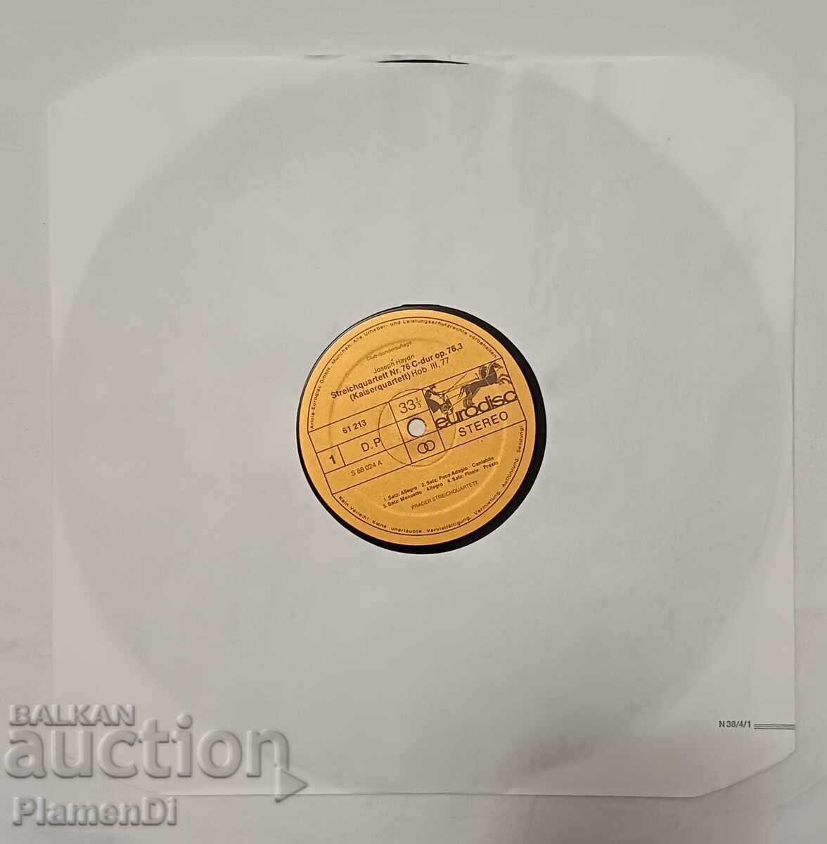 Livrarea Disc de gramofon Joseph Haydn Livrarea Disc de gramofon Joseph Haydn