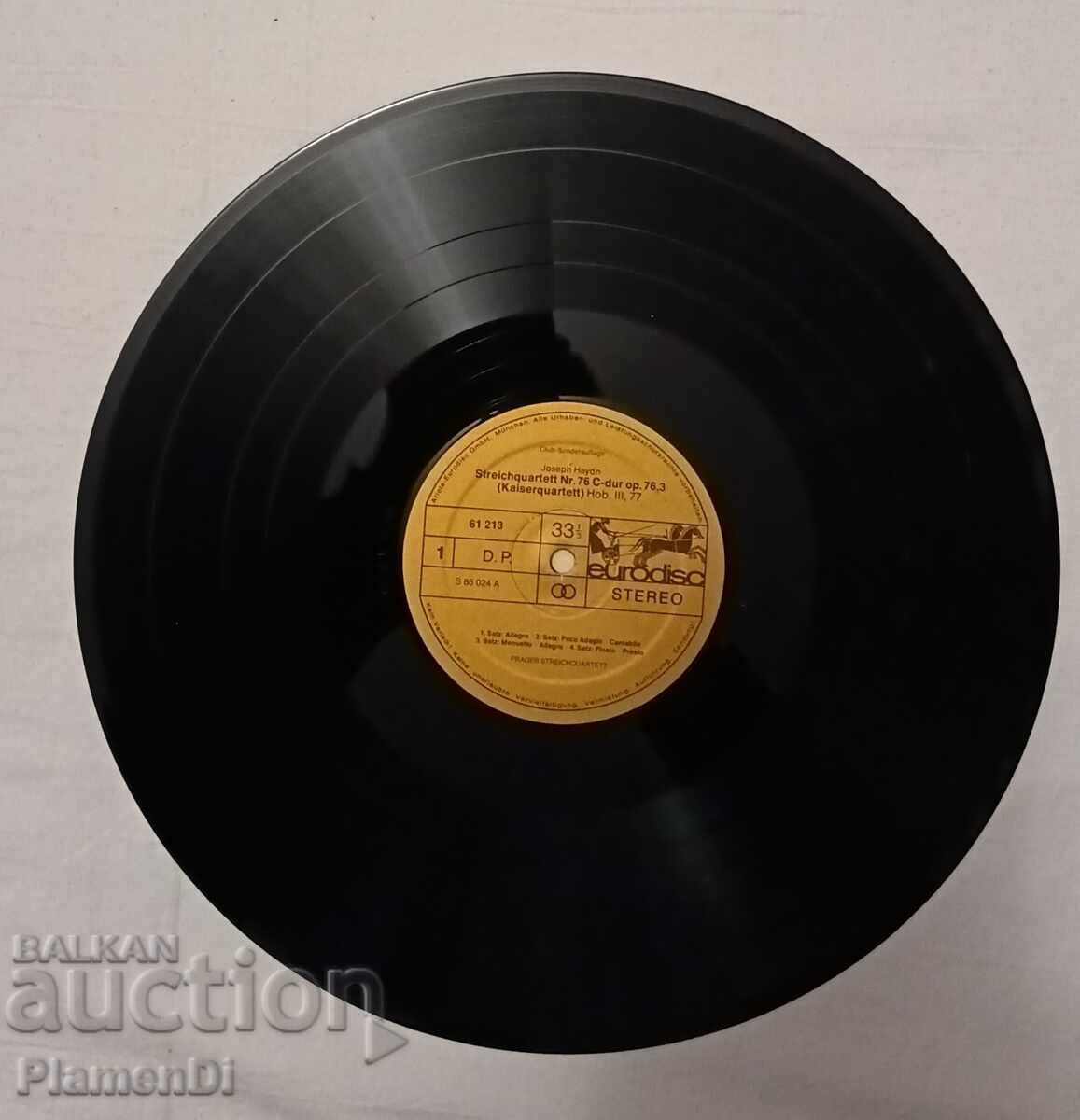 Disc de gramofon Joseph Haydn - 5 Disc de gramofon Joseph Haydn - 5