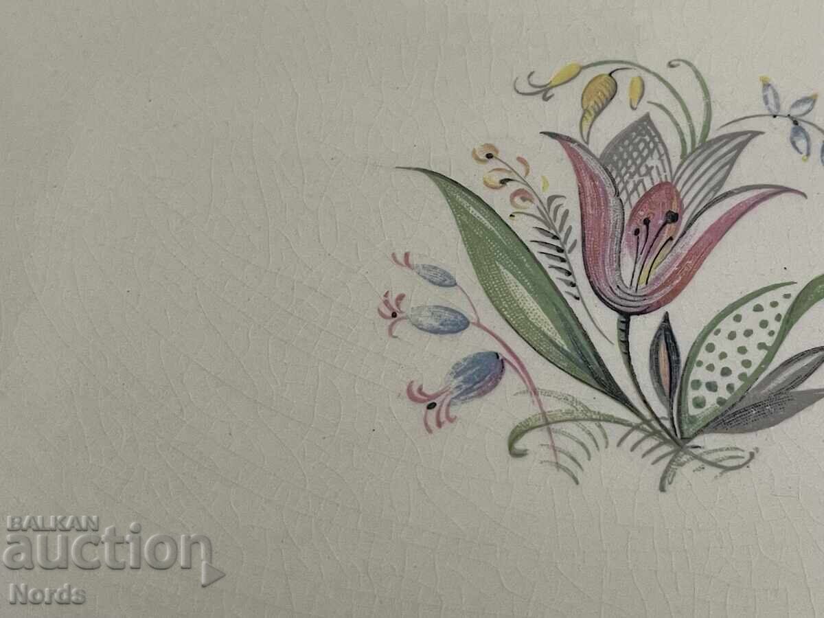 Πιάτο πορσελάνης με σημάδια - 6 Πιάτο πορσελάνης με σημάδια - 6