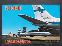 Helsinki Airport Airplane