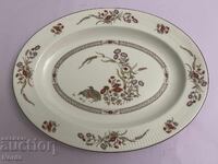 Πιάτο πορσελάνης με σημάδια