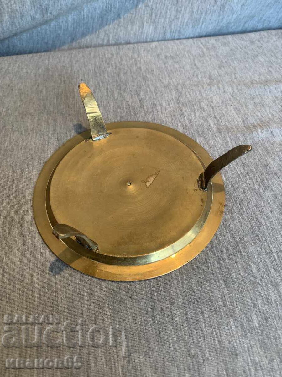 Аукцион Месингова декоративна кръгла стойка