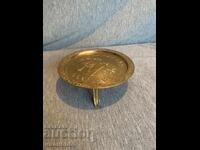 Месингова декоративна кръгла стойка