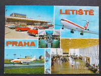 Prague Airport Plane