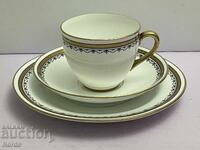 Vintage αγγλικό σετ τριών τεμαχίων για τσάι