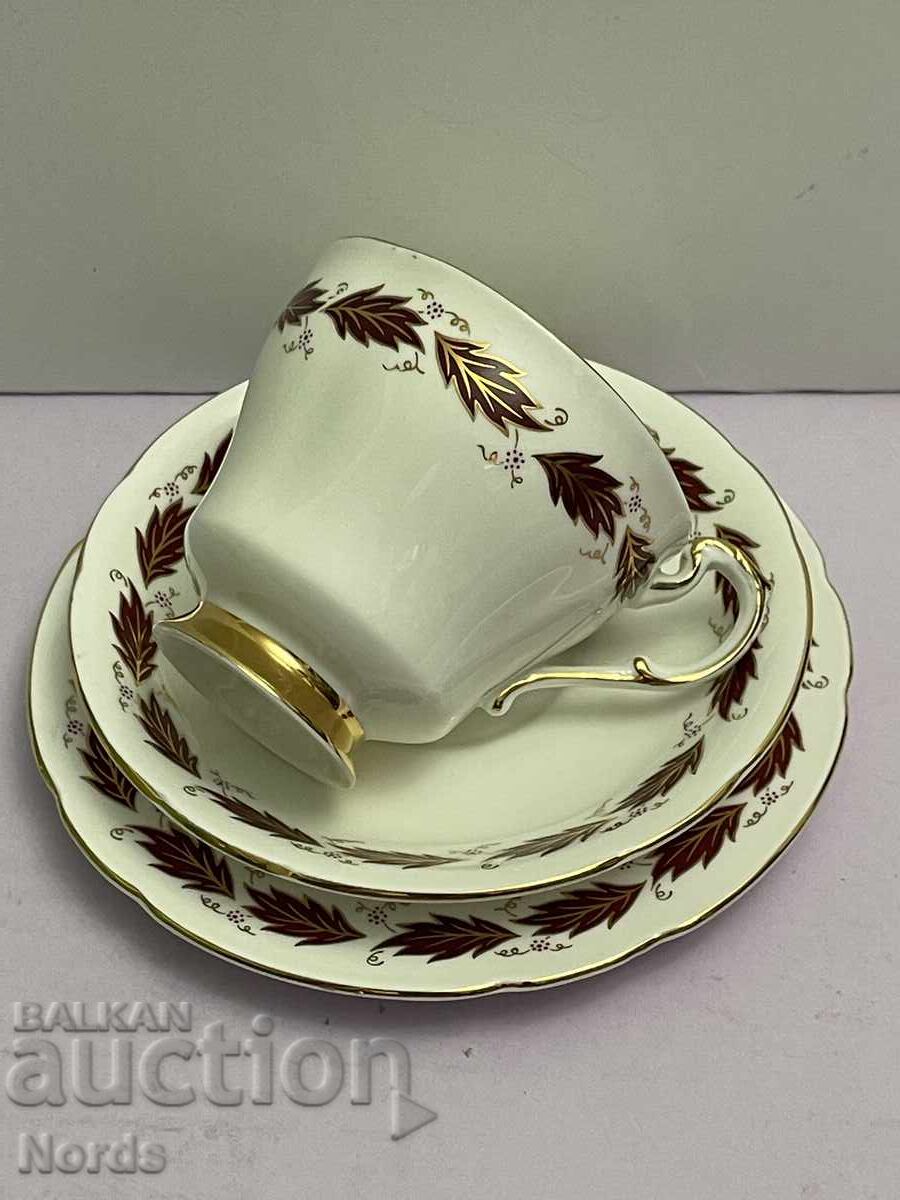 Παράγων τριπλό σετ τσαγιού με τιμή 23.00 BGN | € 11.76 Παράγων τριπλό σετ τσαγιού με τιμή 23.00 BGN | € 11.76